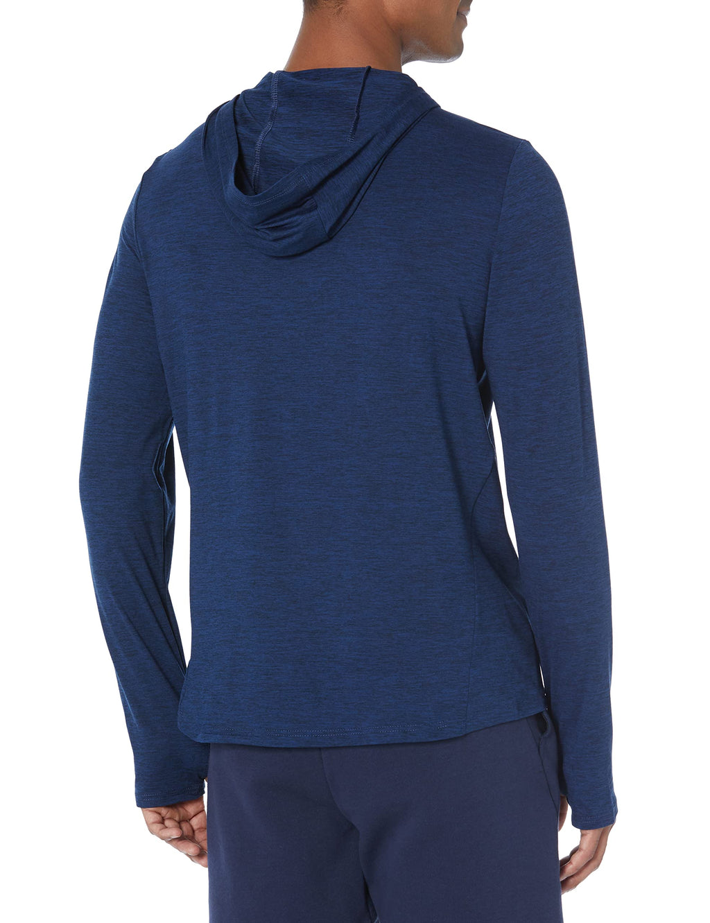 Amazon Essentials Men's Long Sleeve Quick Dry Performance Tech Hooded Workout T-Shirt
