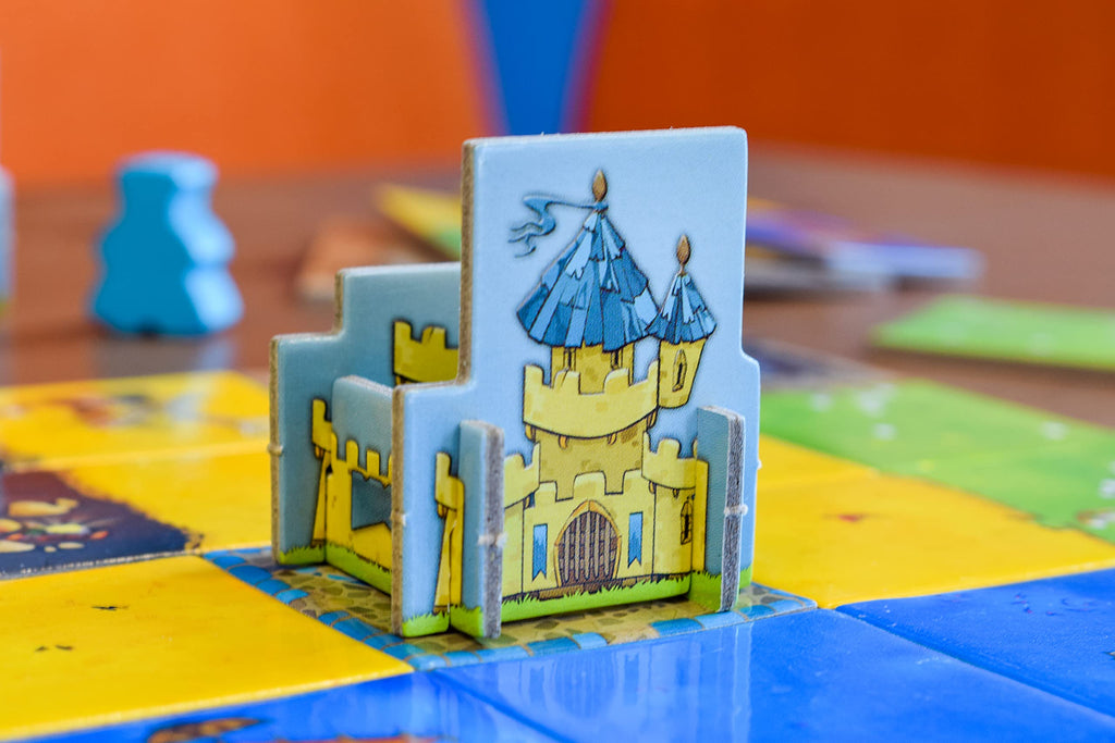 Tabletop Strategy Game, My First Kingdomino, Fun Kids & Adults Family Fantasy Board Game, 2-4 Players, Ages 5+, Dragomino by Blue Orange Games
