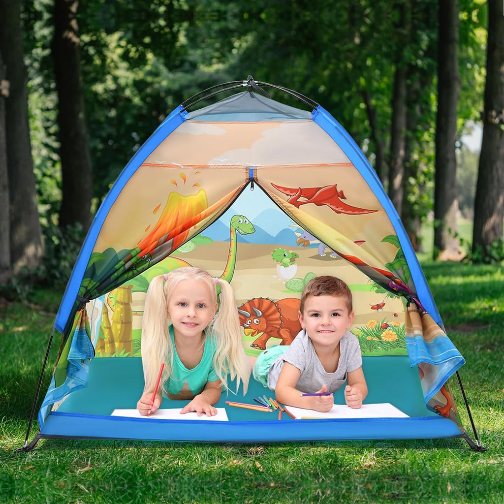 Mnagant Kids' Alpaca Tent - Fun Pop-Up Playhouse for Boys and Girls - Easy Setup, Indoor/Outdoor Adventure Tent - 47" x 47" x 43"
