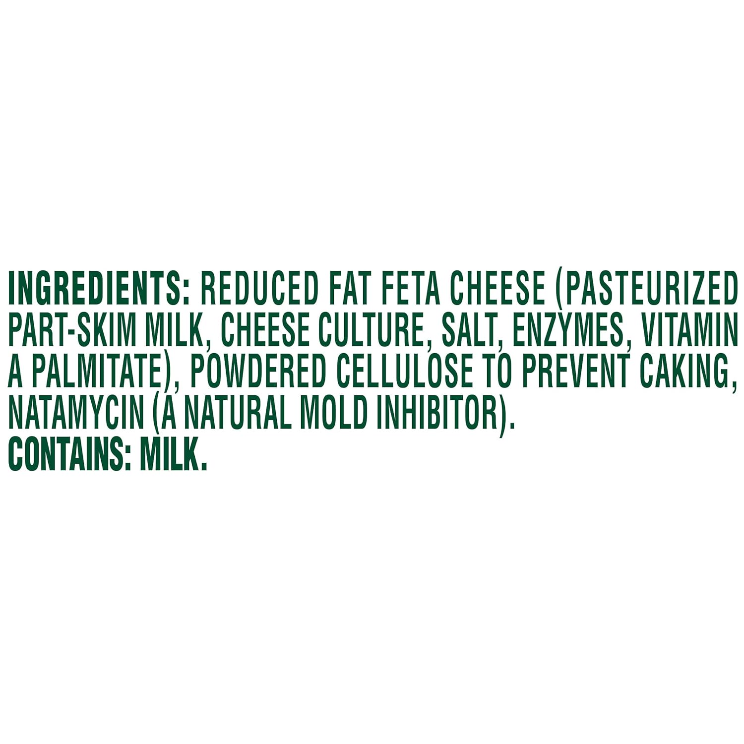 Athenos Traditional Reduced Fat Crumbled Feta Cheese (5 oz Tub)