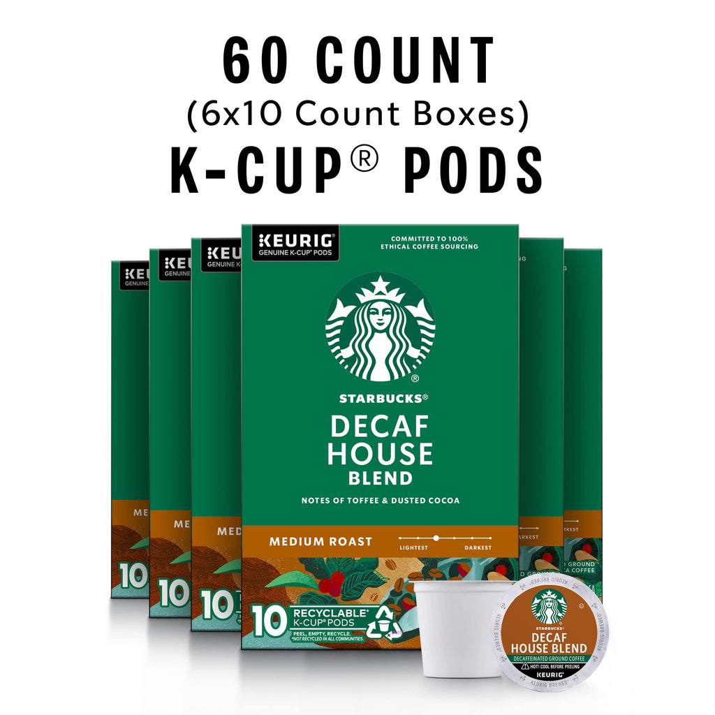 Starbucks House Blend, K-Cup for Keurig Hot Brewers, 72-Count