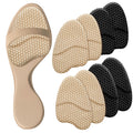 ZAIWOO Metatarsal Pads for Women, Ball of Foot Cushions, Heel Inserts, High Heel Comfort Pads (2 Pairs), Anti Slip, Invisible Design