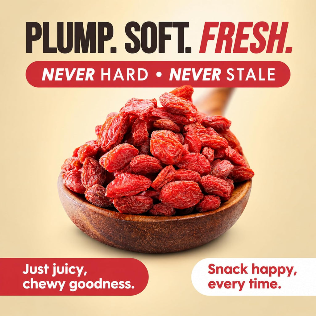 Nutrient Elements Organic Goji Berries, Raw Sun-Dried, 2 lb