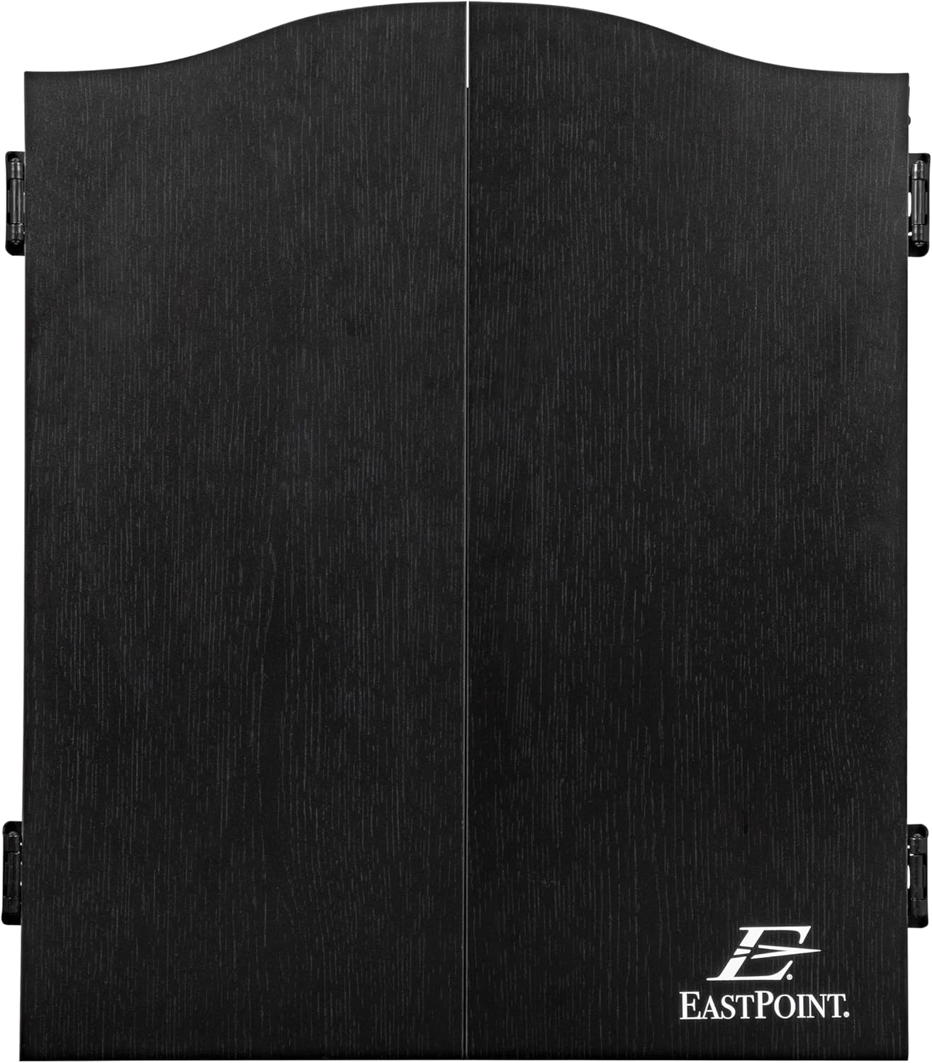 EastPoint Tournament Bristle Dartboard - 18-Inch, Red/Black - Self-Healing Sisal & Steel Tip Darts - Deluxe LED Scoring System for Electronic Dart Board - Easy-Mount Cabinet for Game Room Decor