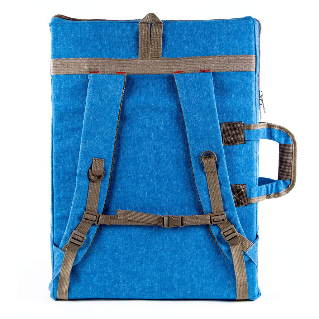 TRANSON Art Portfolio Case Artist Backpack Canvas Bag Large 26” x 19.5”