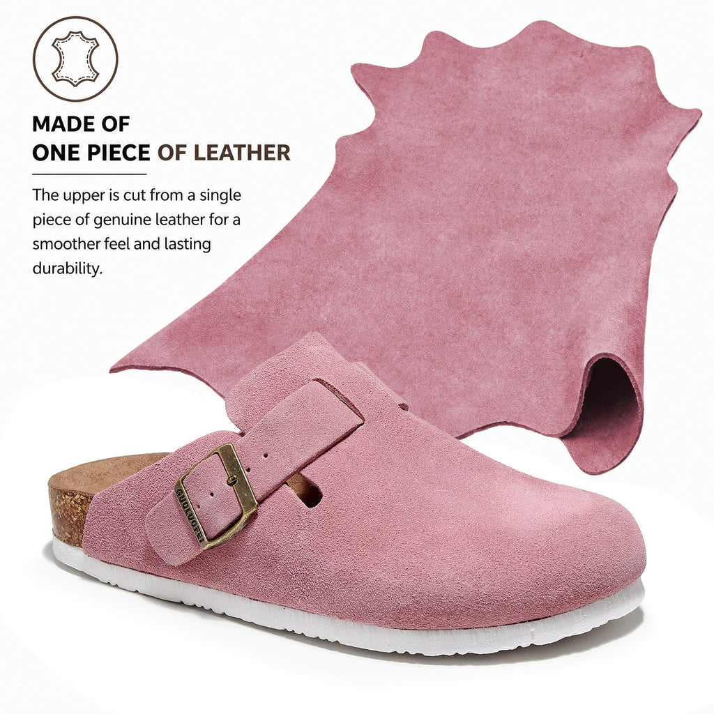 Clogs For Women, Womens Clogs- Mules House Slipers With Arch Support And Adjustable Buckle
