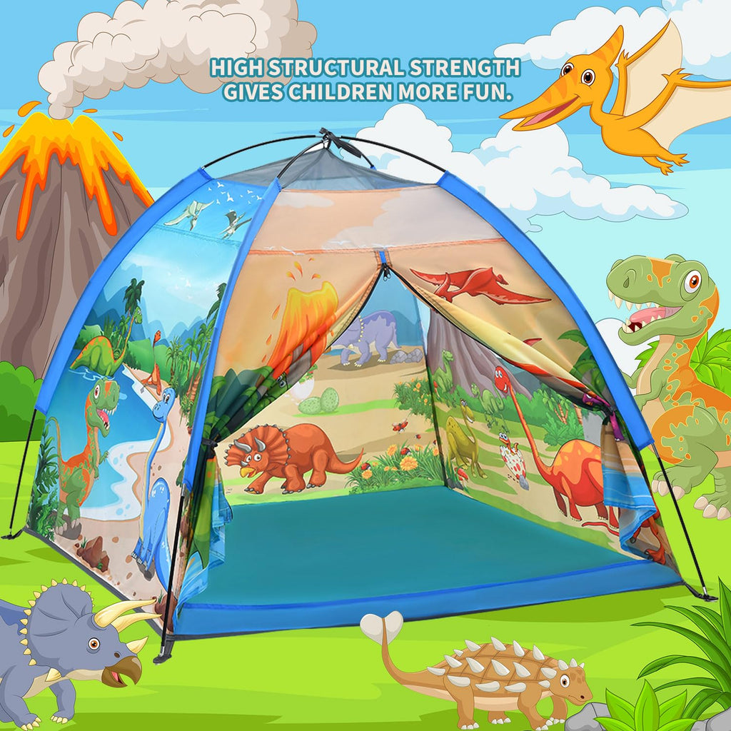Mnagant Kids' Alpaca Tent - Fun Pop-Up Playhouse for Boys and Girls - Easy Setup, Indoor/Outdoor Adventure Tent - 47" x 47" x 43"