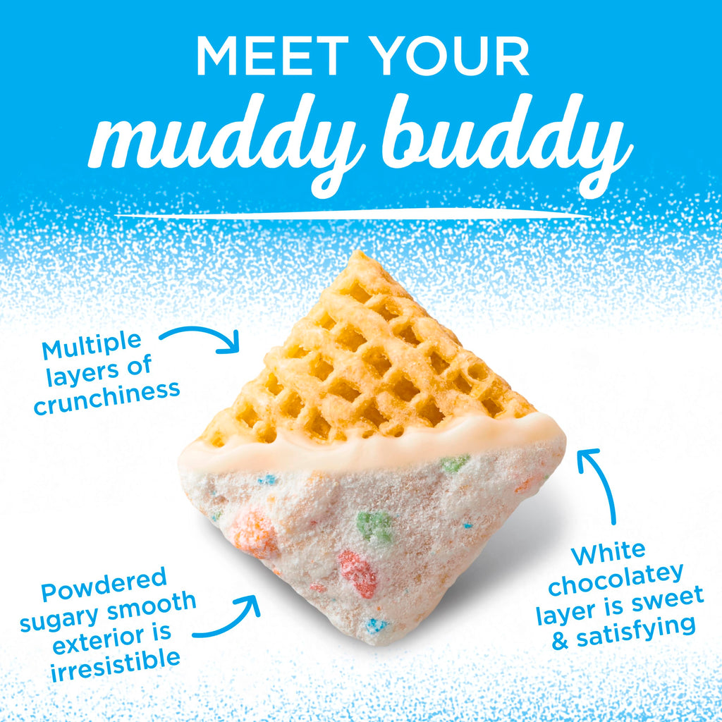 Chex Mix Muddy Buddies, OREO Cookies and Cream Snack Mix, 9 oz