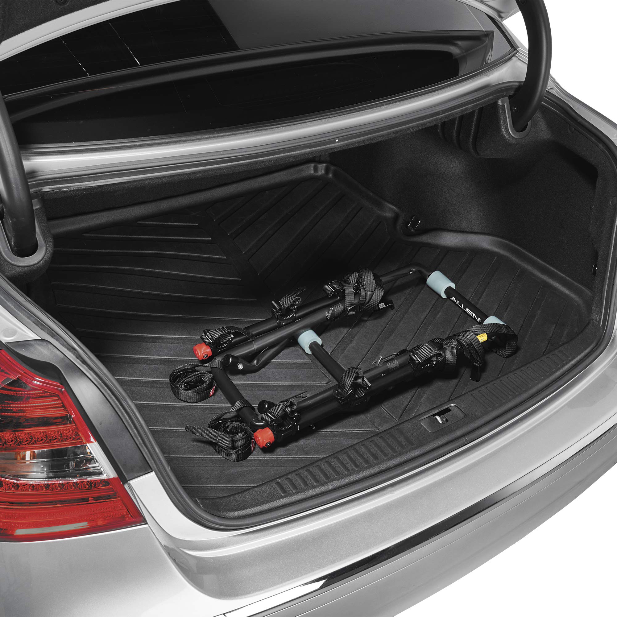 Allen Sports Deluxe 2-Bike Trunk Mount Rack, Model ZN102, Black