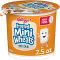 Kellogg's Frosted Mini-Wheats Cold Breakfast Cereal, High-Fiber, Whole Grain, Family Size, Original, 24oz Box (1 Box)