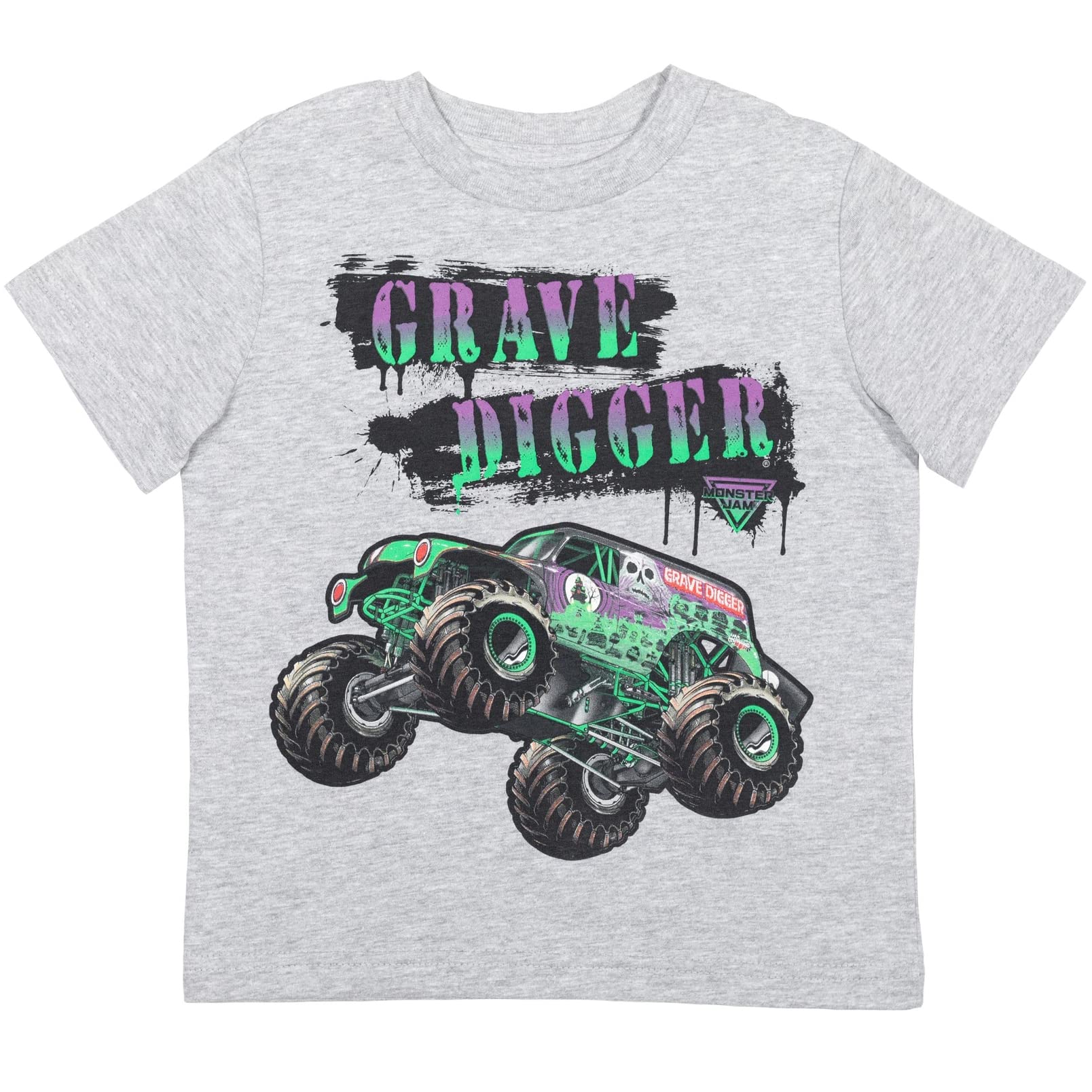 Monster Jam El Toro Loco Zombie Maximum Destruction 4 Pack Graphic T-Shirts Toddler to Big Kid