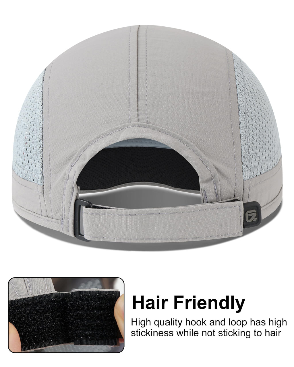 GADIEMKENSD Mens Folding Outdoor Hat Long Brim UPF 50+ Sun Protection