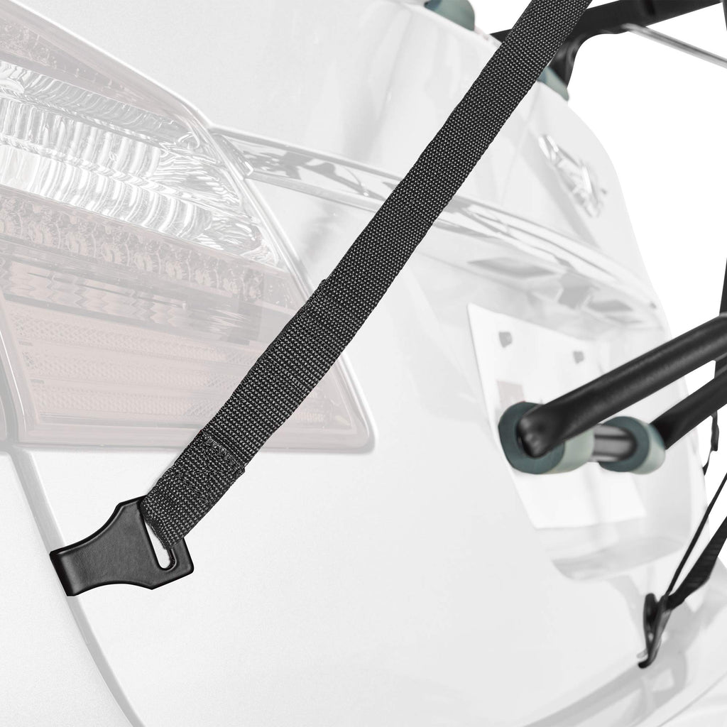 Allen Sports Deluxe 2-Bike Trunk Mount Rack, Model ZN102, Black
