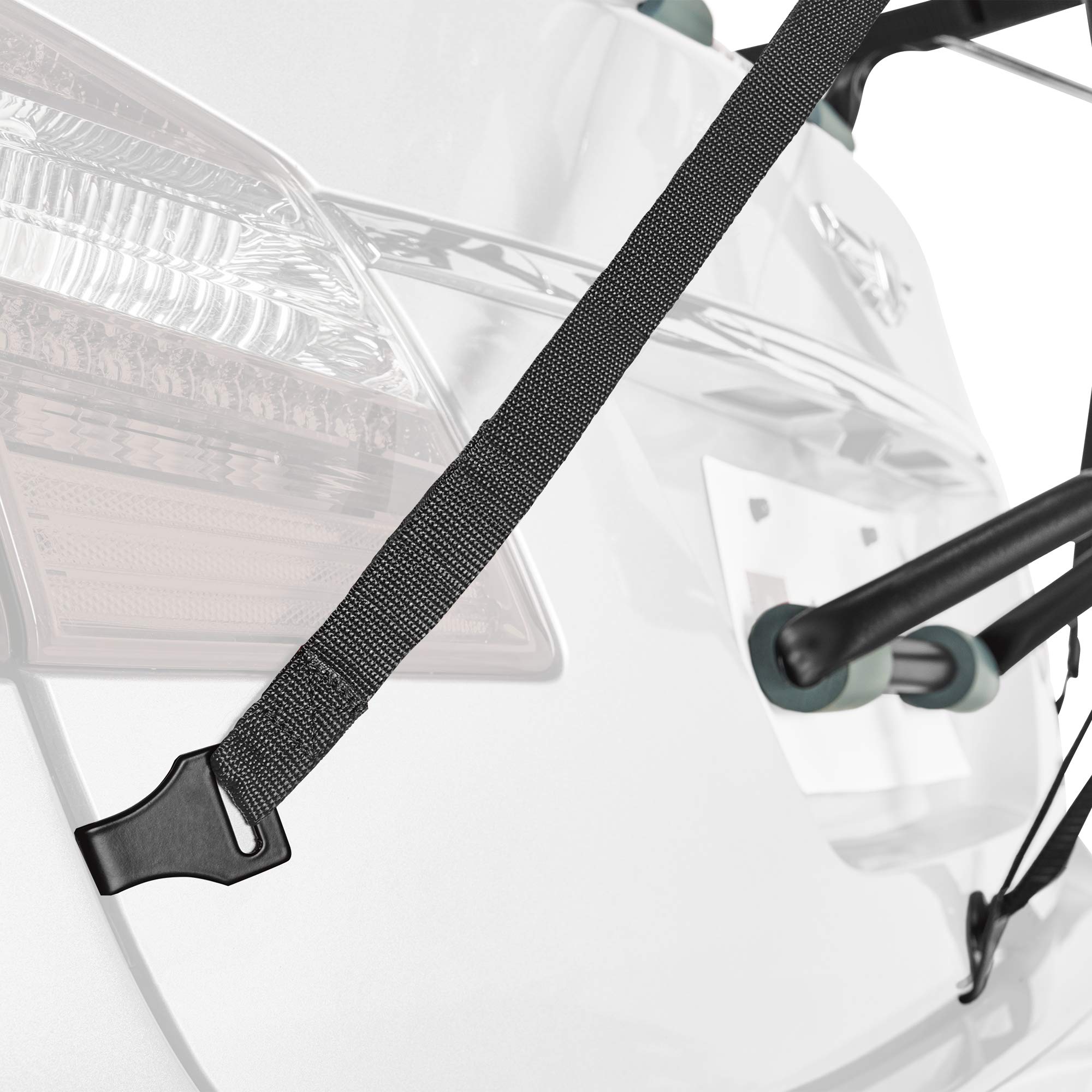 Allen Sports Deluxe 2-Bike Trunk Mount Rack, Model ZN102, Black