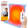 TheraCare Electric Heating Pad | Dry Heat Therapy | 4 Adjustable Heat Settings | 12" x 15" | Comfortable, Soft & Durable