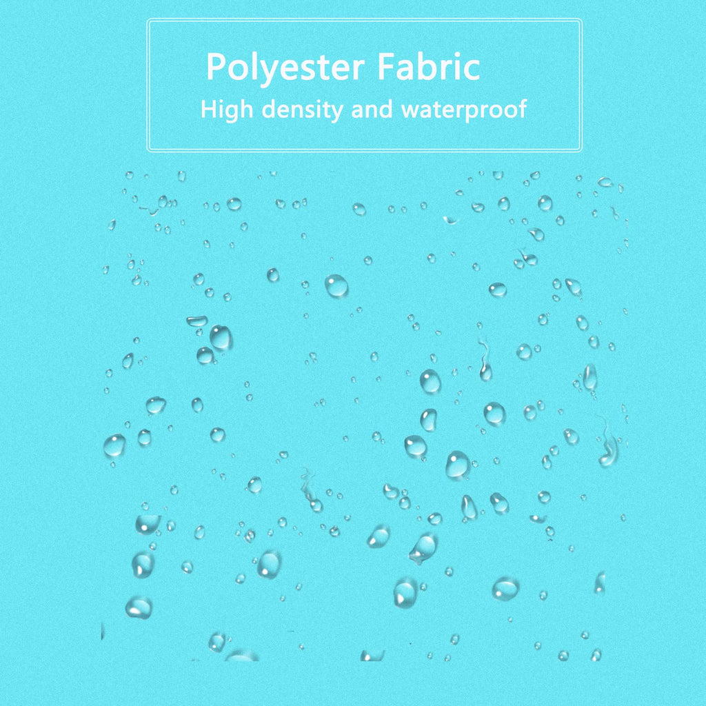 LLSCL Fabric Shower Curtain Liner with Magnets, Waterproof Hotel Quality, 72 x 72 Machine Washable