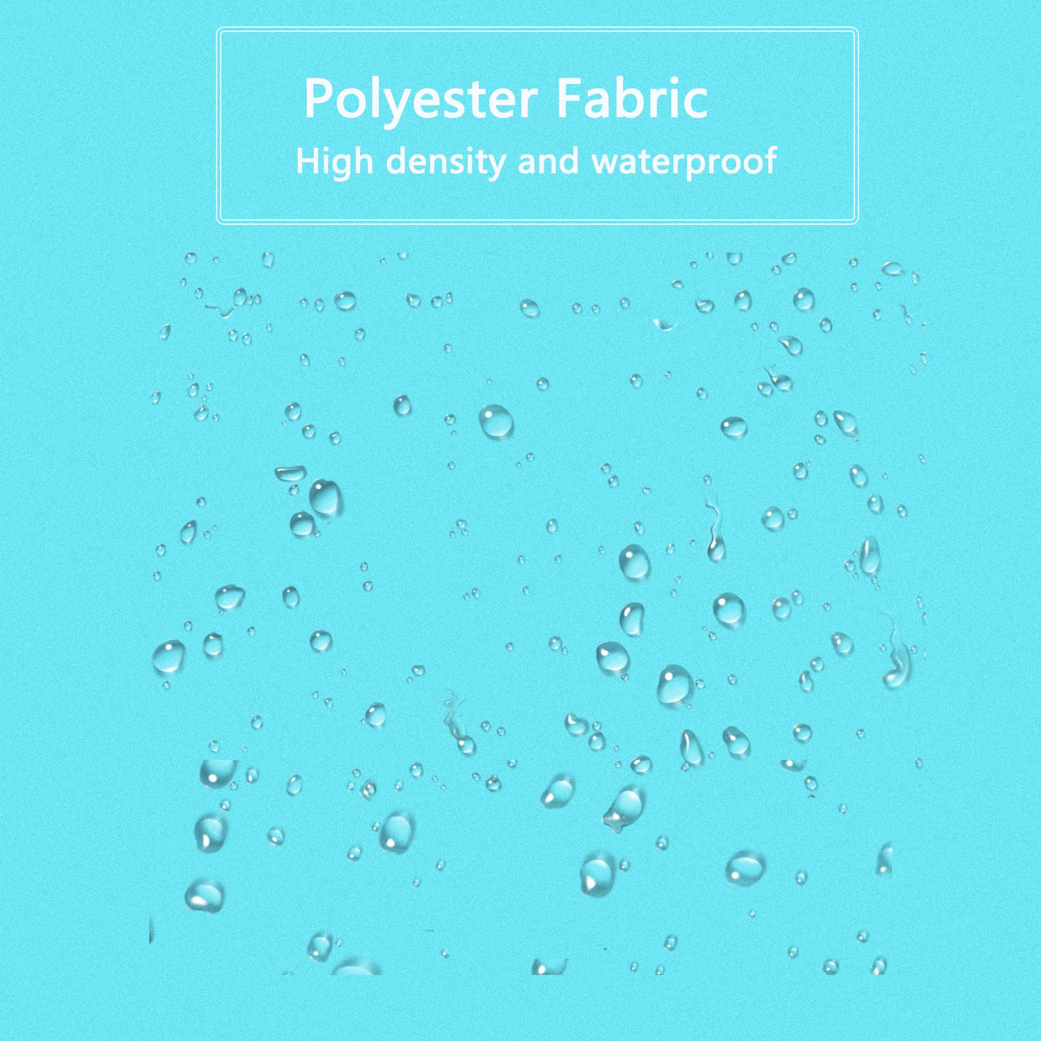 LLSCL Fabric Shower Curtain Liner with Magnets, Waterproof Hotel Quality, 72 x 72 Machine Washable