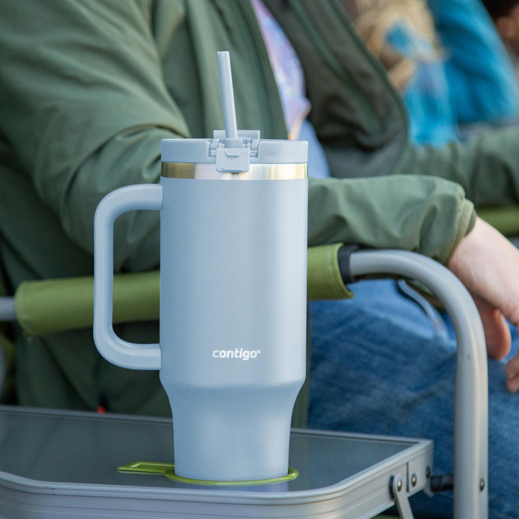 Contigo Streeterville 30oz Tumbler, Stainless Steel Vacuum Insulated, Leak-Proof, Cold for 29 Hours, Fits in cupholders, Licorice