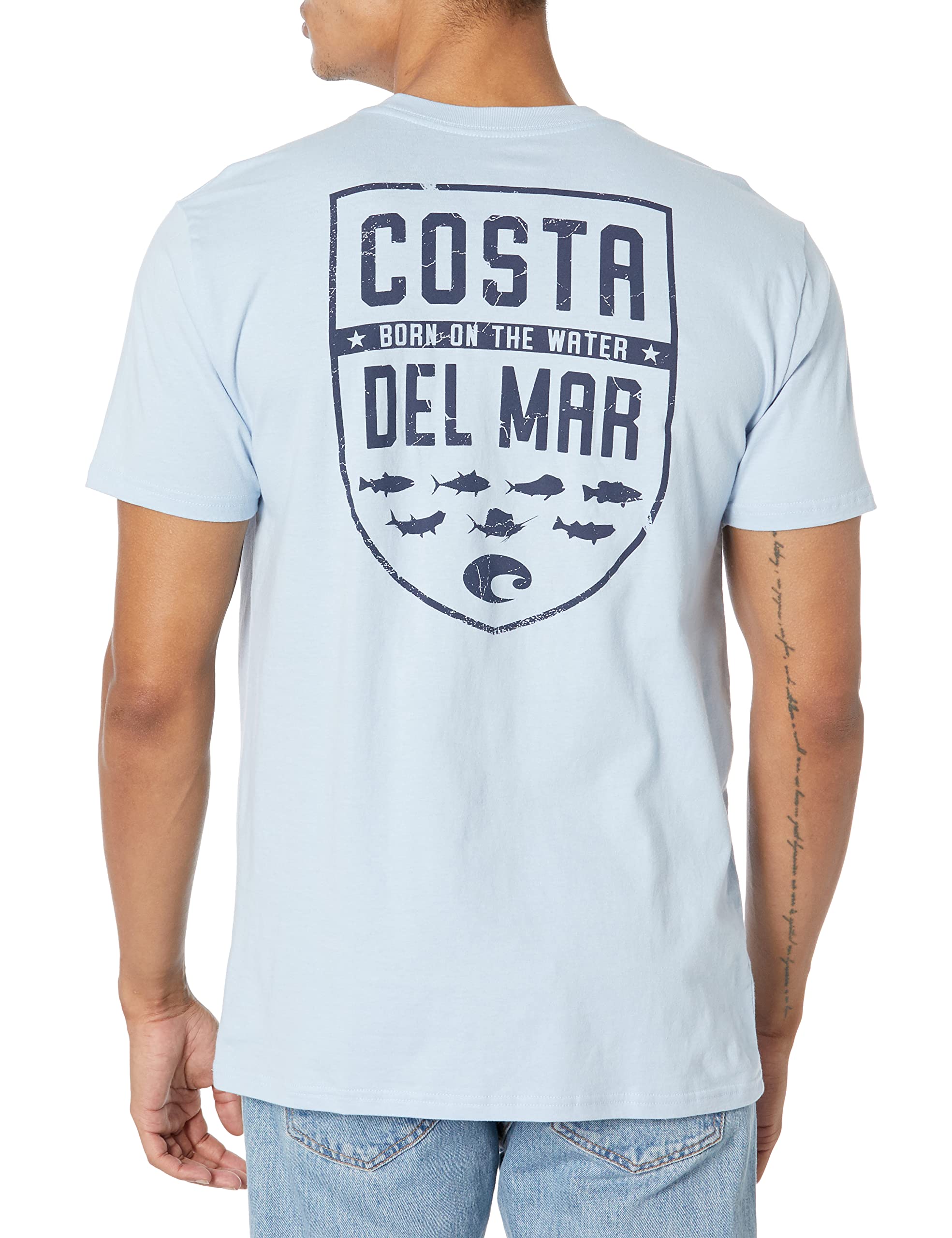Costa Del Mar Men's Species Shield Short Sleeve T-Shirt