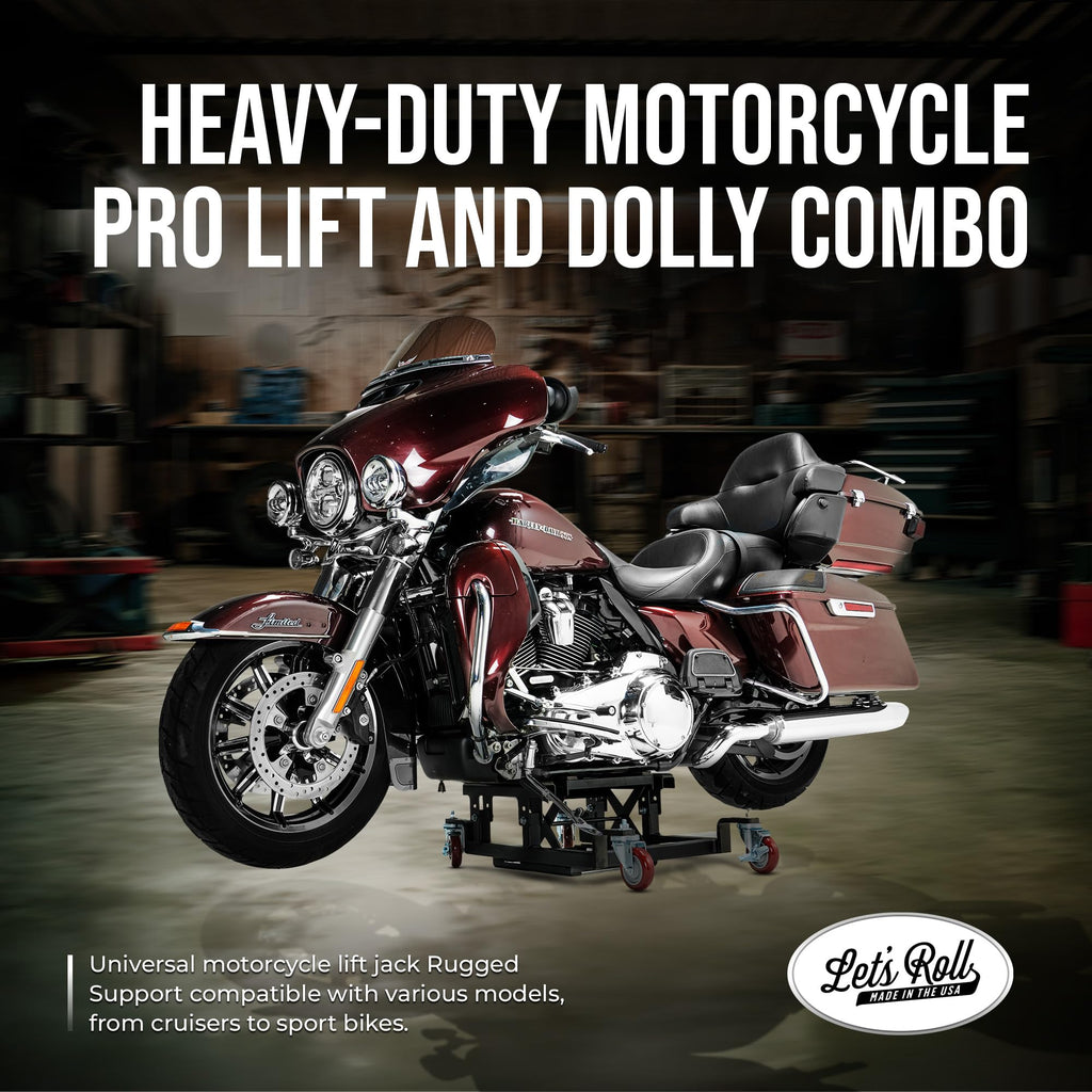 Dolly, Apexx Pro Lift Jack, & Wall Rack