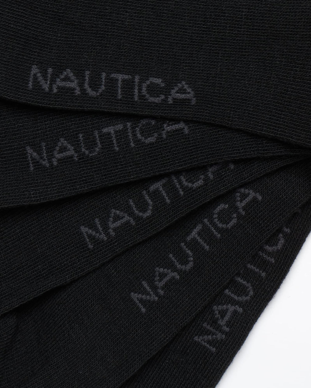 Nautica Mens Dress Socks - 5 Pack Breathable Comfort Stretch Crew-Length Work Socks for Men for Business Formal Wear (6-12.5)