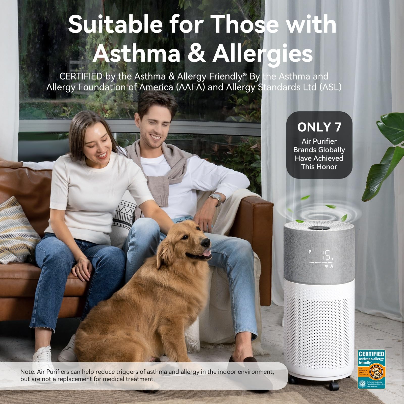 CleanForce Rainbow Cube | World’s First 4-in-1 Space-saving Air Purifier with Bluetooth Speaker, Wireless Charger & Aroma Diffuser | Swiss Tech，over 900ft² Coverage | Ultra-Quiet