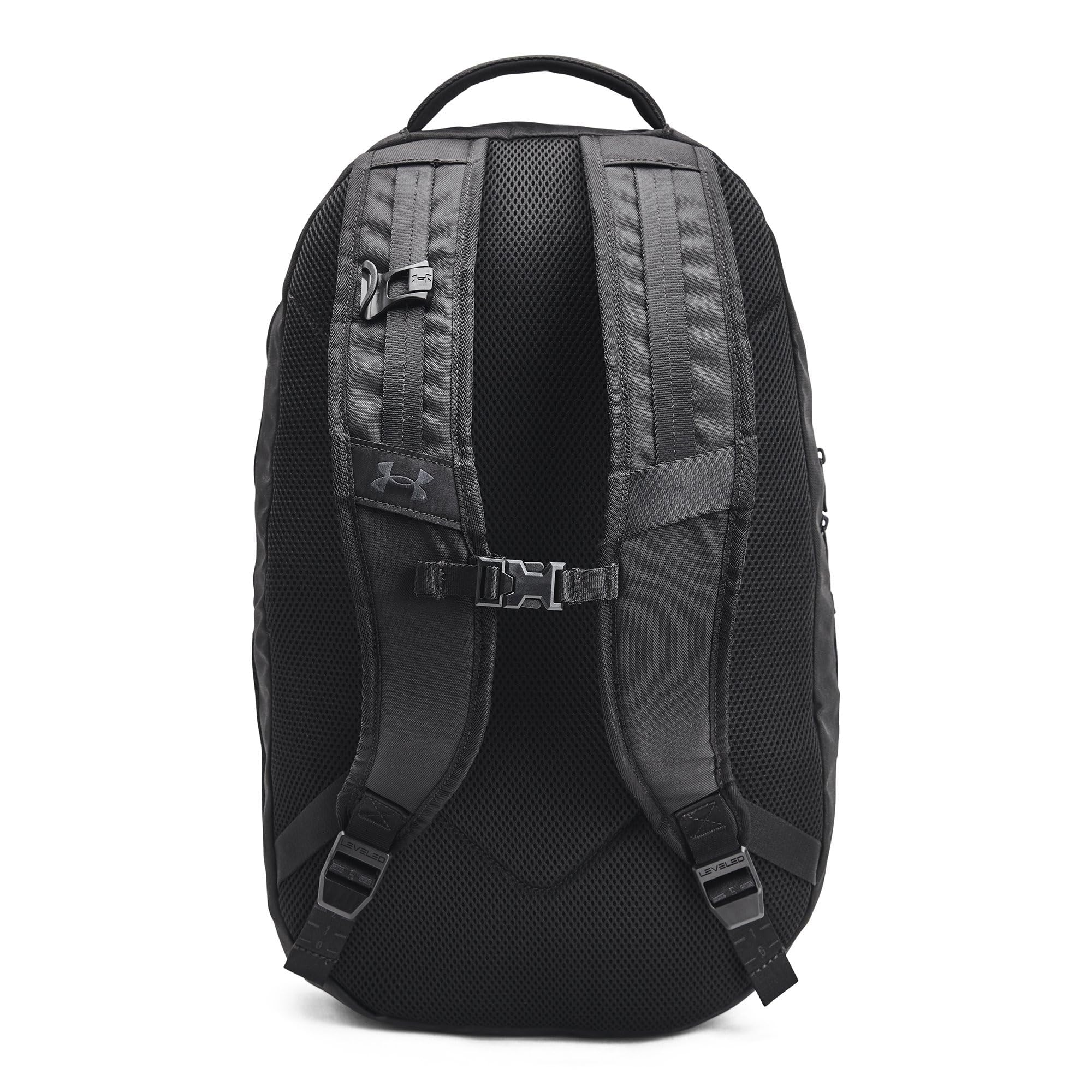 Under Armour Unisex, Hustle 6.0 Pro Backpack (001) Black/Black/Black One Size Fits Most