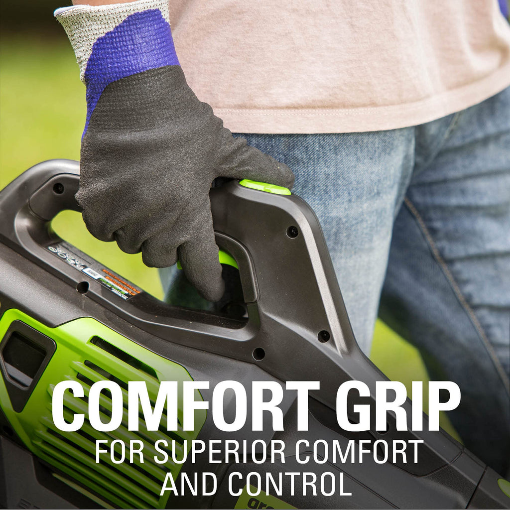 Greenworks 80V (150 MPH / 500 CFM / 75+ Compatible Tools) Cordless Axial Leaf Blower, 2.0Ah Battery and Charger Included