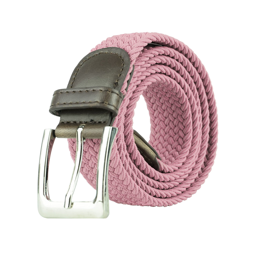 Gelante Canvas Elastic Fabric Woven Stretch Multicolored Braided Belts