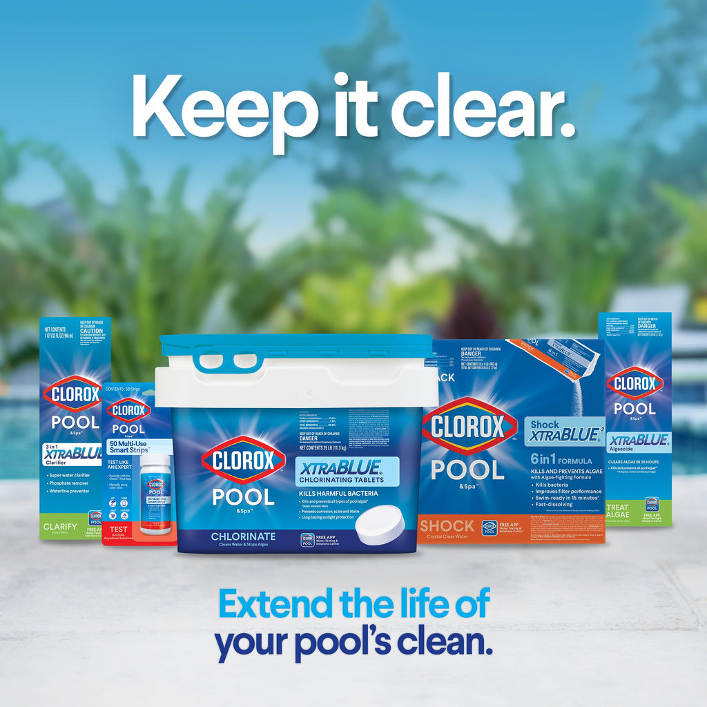 Clorox® Pool&Spa™ Swimming Pool Calcium Hardness Increaser, Prevents Corrosion, Etching and Staining, 4LB (Pack of 1)