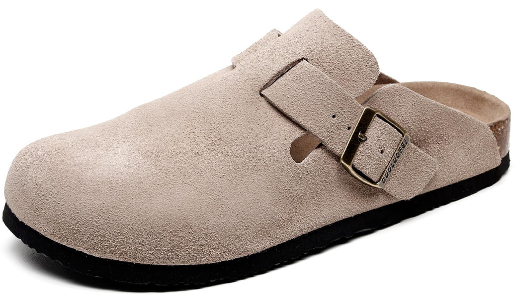 Clogs For Women, Womens Clogs- Mules House Slipers With Arch Support And Adjustable Buckle