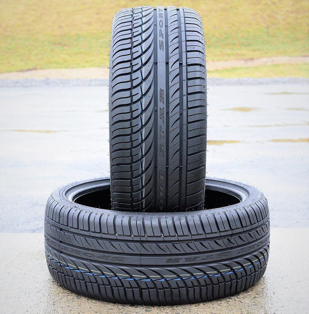 Set of 2 (TWO) Fullway HP108 All-Season Truck/SUV High Performance Radial Tires-245/45R20 245/45ZR20 245/45/20 245/45-20 103W Load Range XL 4-Ply BSW Black Side Wall UTQG 380AA