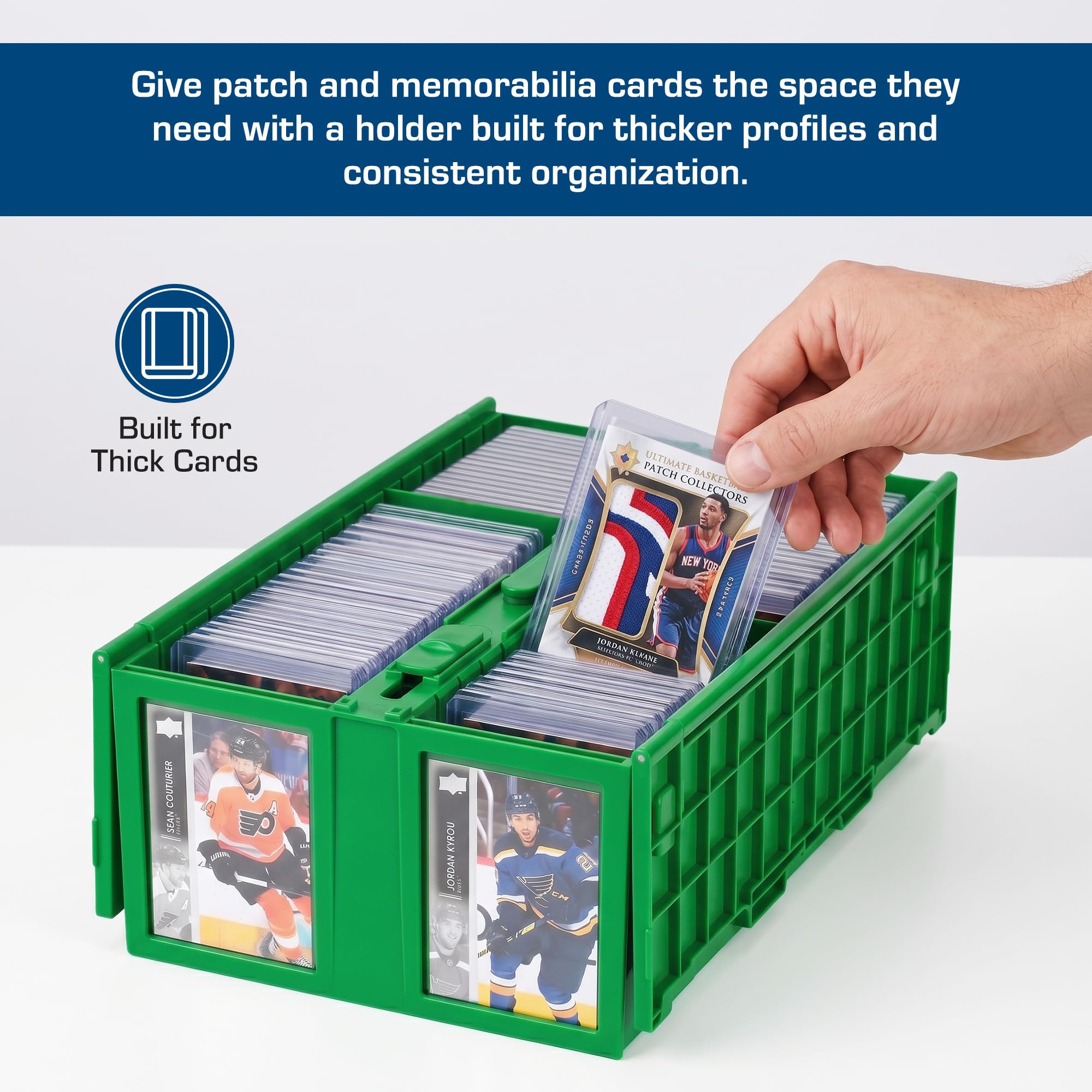 BCW 108 PT. Thick Card Topload Holder - Pack of 1 | Durable Rigid PVC Toploader | Toploaders for Memorabilia, Jersey, Patch, and Relic Cards