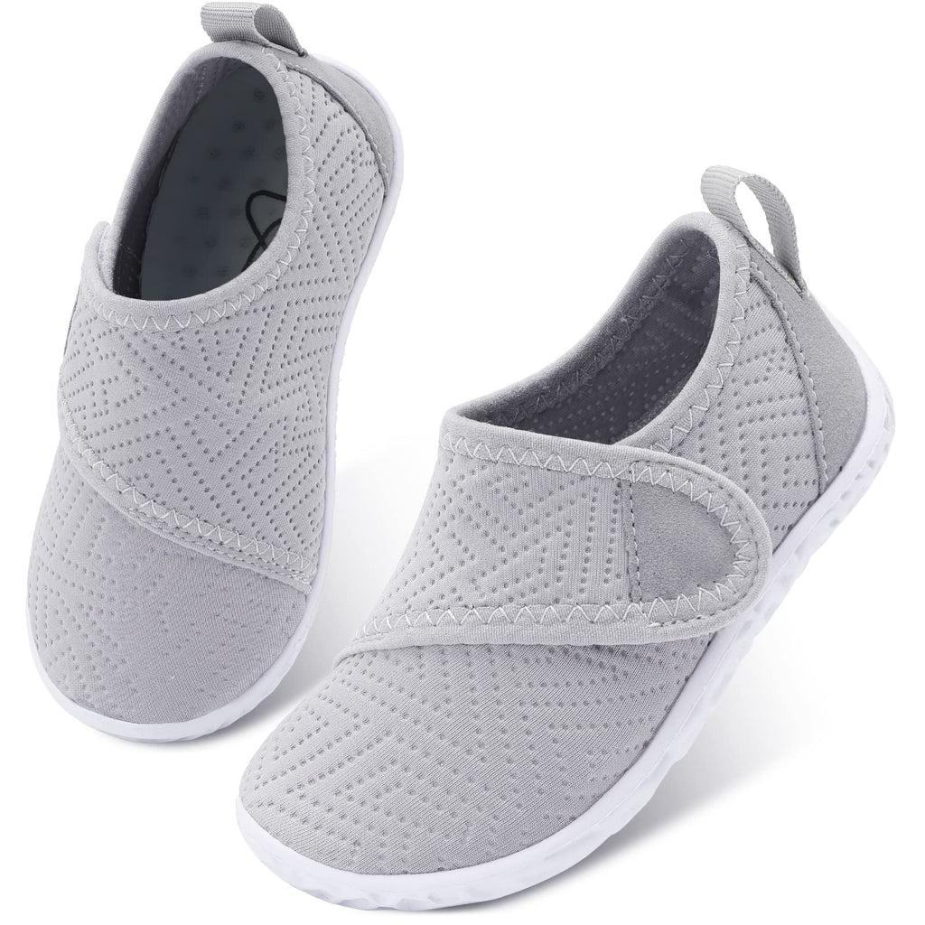 LeIsfIt Toddler Water Shoes Boys Girls Barefoot Aqua Socks Kids Breathable Quick-Dry Swim Shoes for Beach Pool Surf