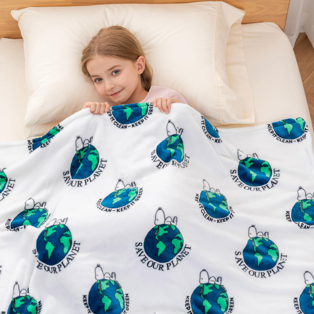 Berkshire Blanket VelvetLoft® Luxury Soft Polyester Throw Blanket, Don’t Let The Pigeon Drive The Bus, 50 x 70in(Official Mo Willems® Product)