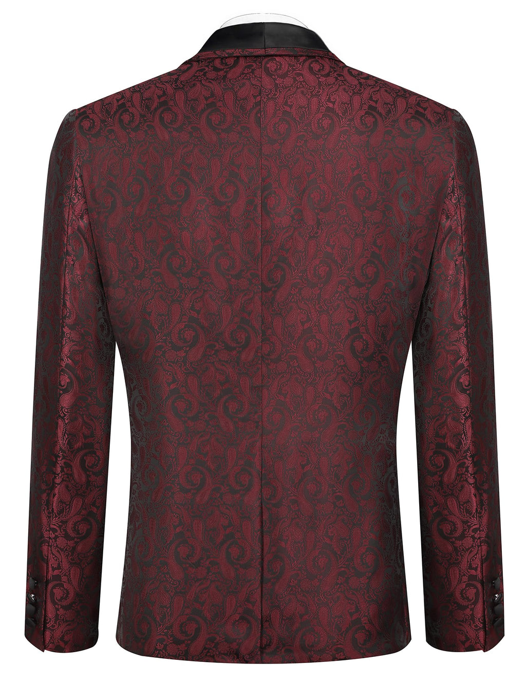 COOFANDY Men's Floral Tuxedo Suit Jacket Slim Fit Dinner Jacket Party Prom Wedding Blazer Jackets