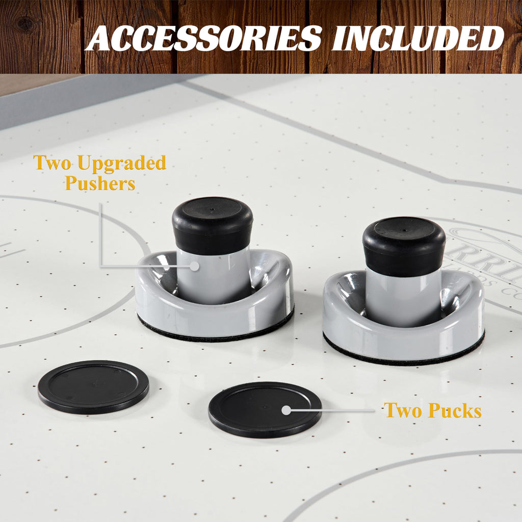 Barrington Billiards Air Hockey Table with Accessories, Perfect for Family Game Rooms | with Accessories