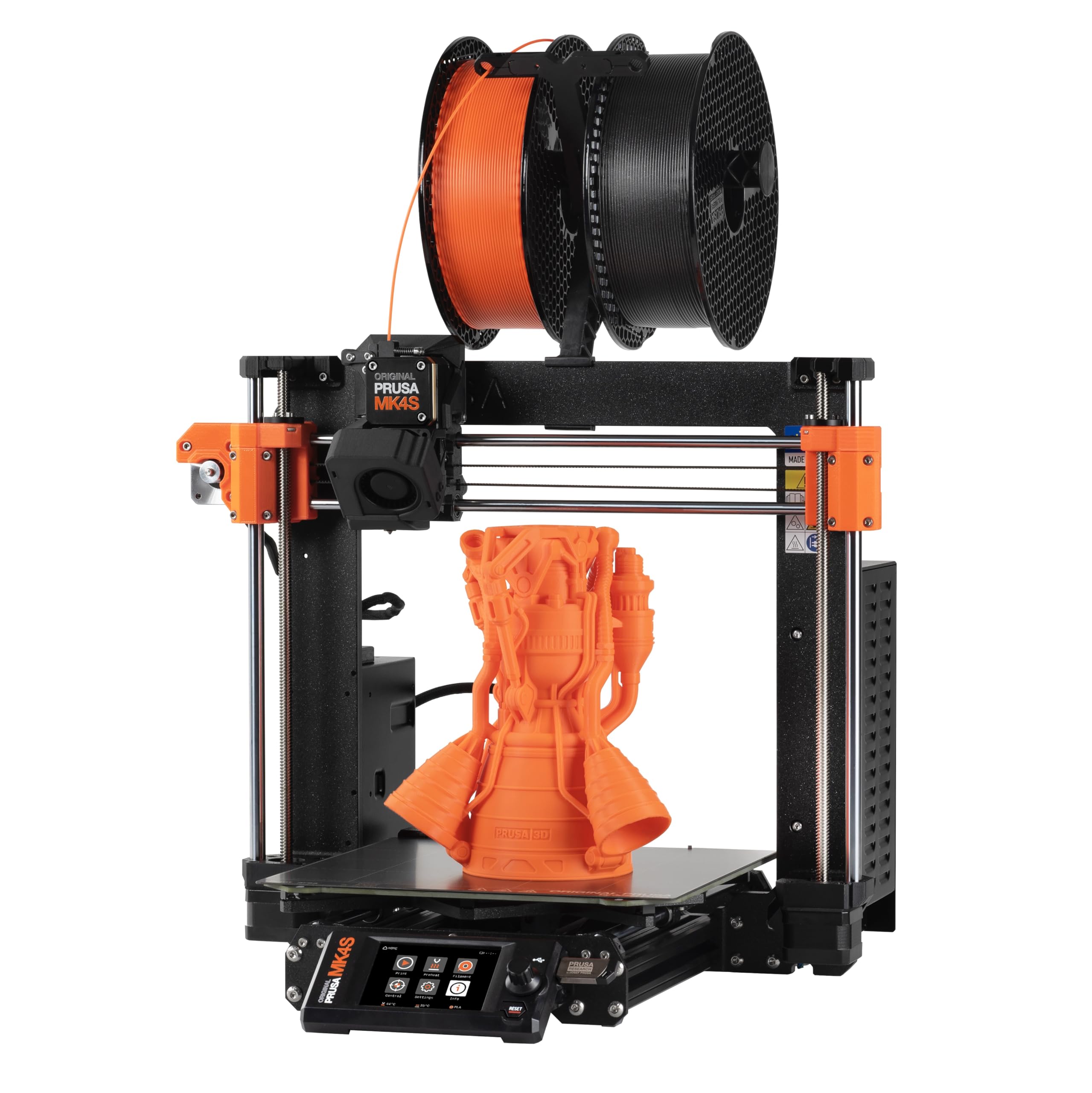 Original Prusa MK4S High-Speed 3D Printer – Fully Assembled & Tested Desktop FDM Printer with Input Shaping, Professional Print Quality, Open-Source Upgradeable Design, 1kg Prusament PLA Included