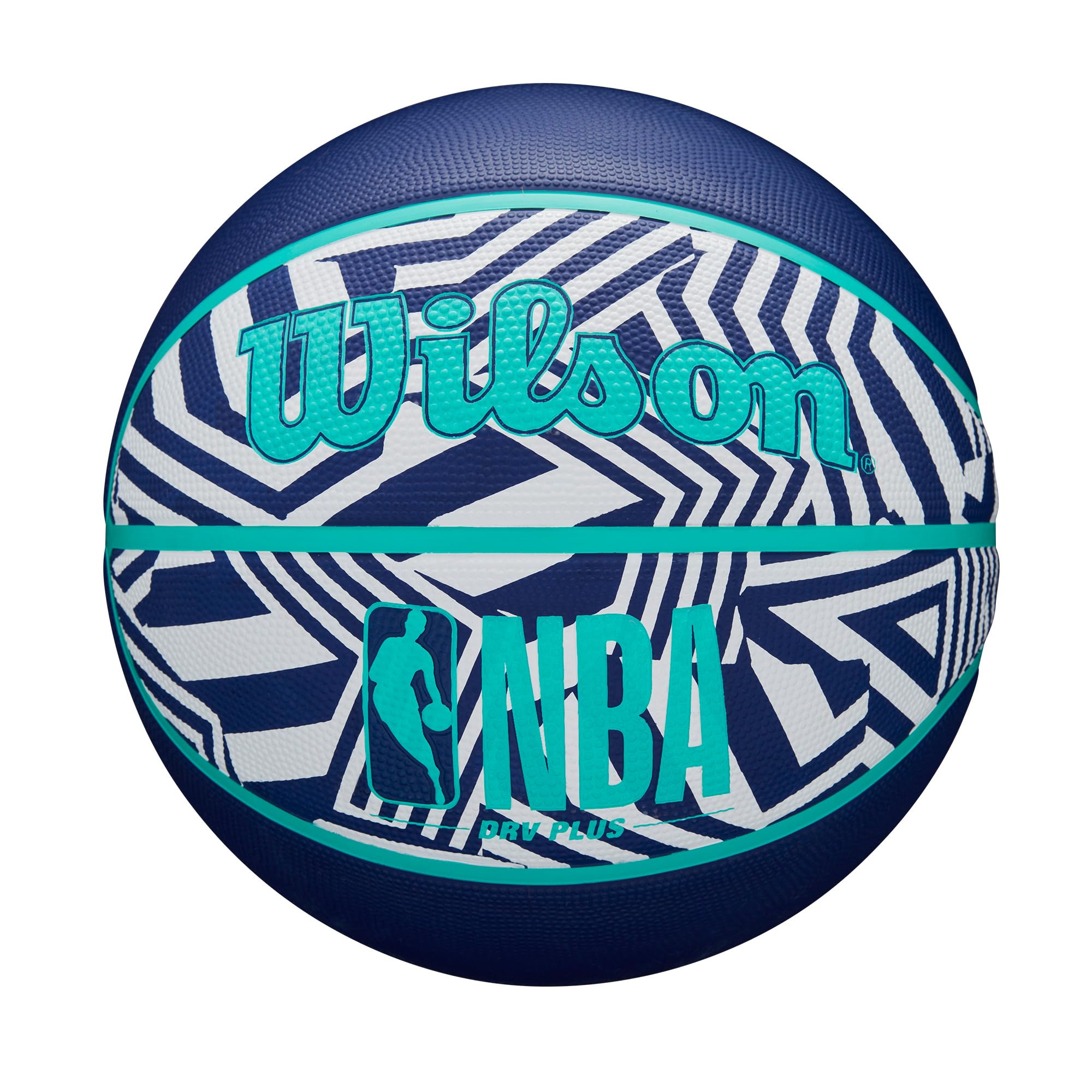 WILSON NBA DRV Outdoor Basketball - Indigo/Beige, Size 5-27.5"