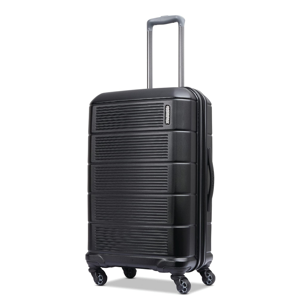 American Tourister Stratum 2.0 Expandable Hardside Luggage with Spinner Wheels, 2-Piece Set 20/28, Blue