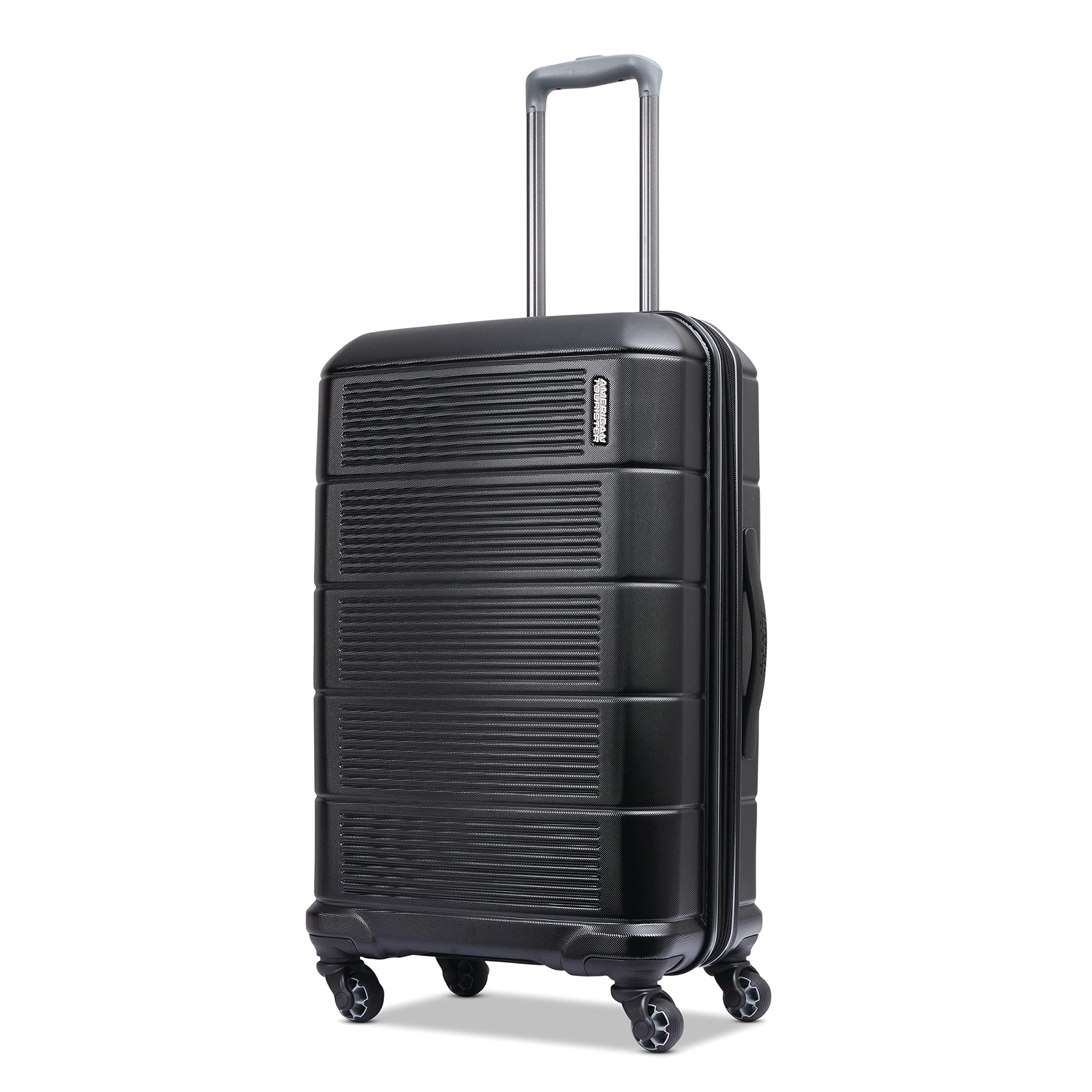American Tourister Stratum 2.0 Expandable Hardside Luggage with Spinner Wheels, 2-Piece Set 20/28, Blue