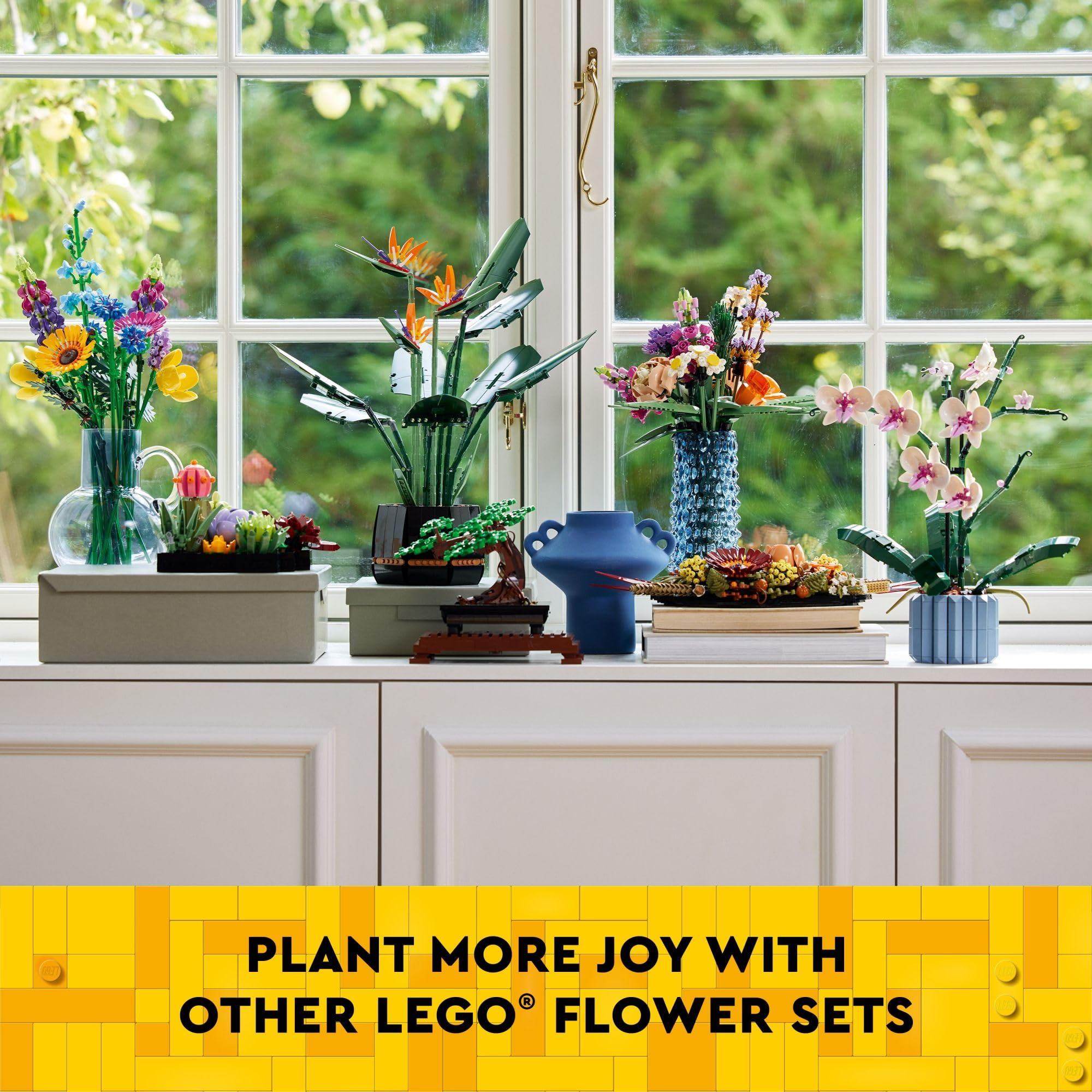 LEGO Cherry Blossom Building Toy for Kids, Girls & Boys, Ages 8+ - Artificial Cherry Blossom Decor for Home & Display - Creative Gift Idea for Plant & Flower Lovers - 40725