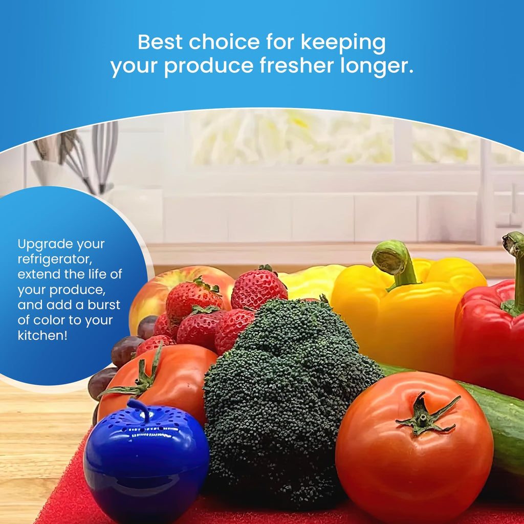 Bluapple FreshMats, Refrigerator Bin Liner, Fridge Drawer Mats, Crisper Life Extender Liner Keeps Produce Fresh Longer, Anti-Bruising, for Air Circulation, Washable & Reusable (4-Mats, 12x15, Black)