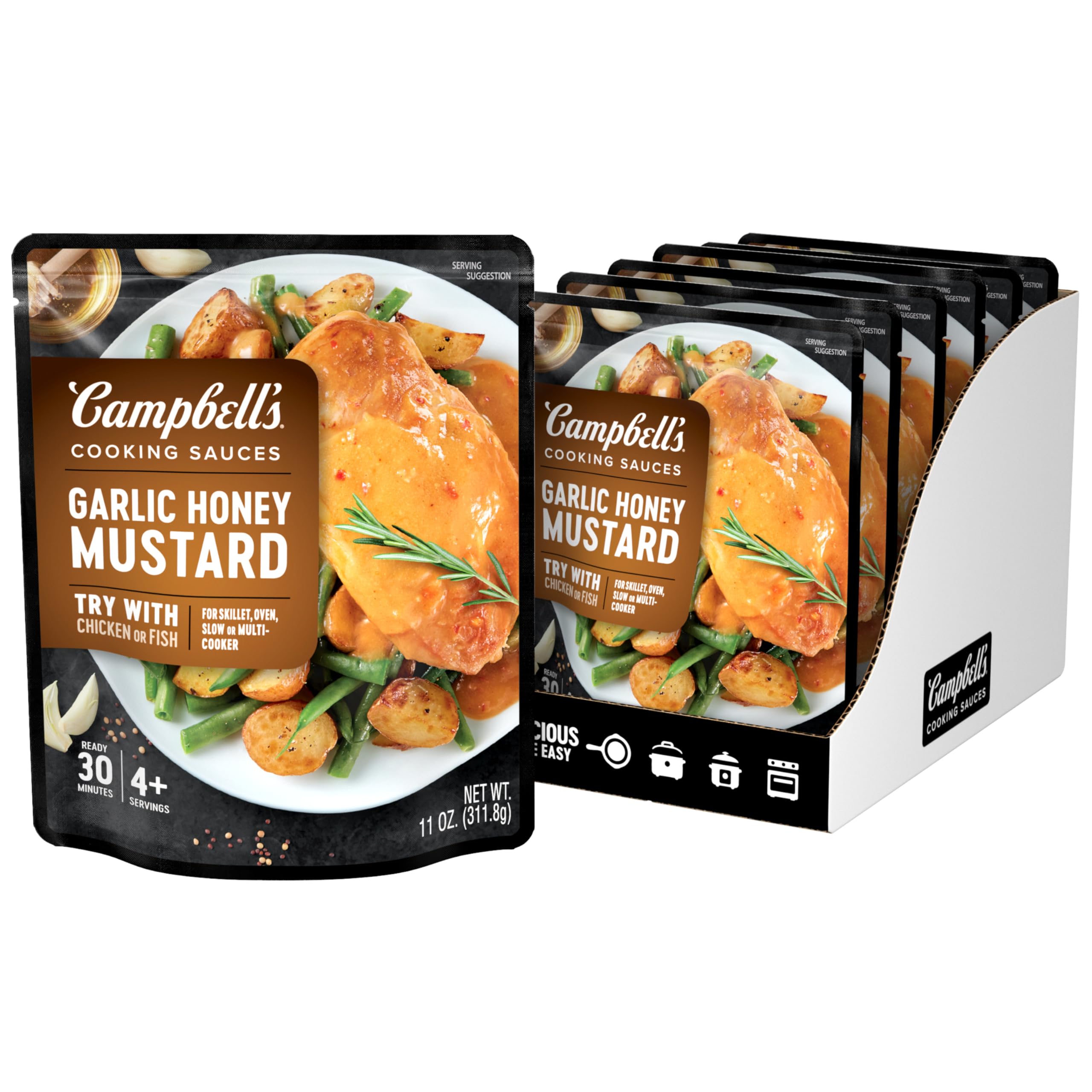 Campbell's Cooking Sauces, Hearty Beef Stew, 12 Oz Pouch