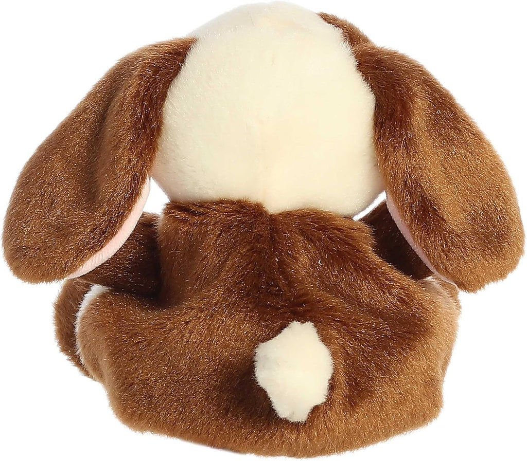 Aurora® Adorable Palm Pals™ Clover Bunny Stuffed Animal - Fun Collectible Plush for Kids and Adult Collectors - Perfect for Decorating Rooms and Birthday Gifts - Brown 4.5 Inches