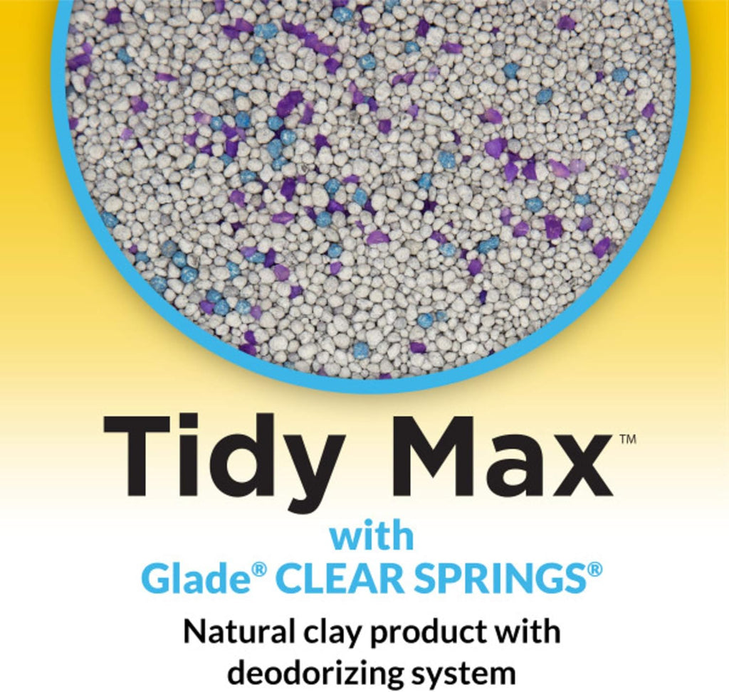 Purina Tidy Cats Clumping Cat Litter, Tidy Max Instant Action Multi Cat Litter - 38 lb. Box