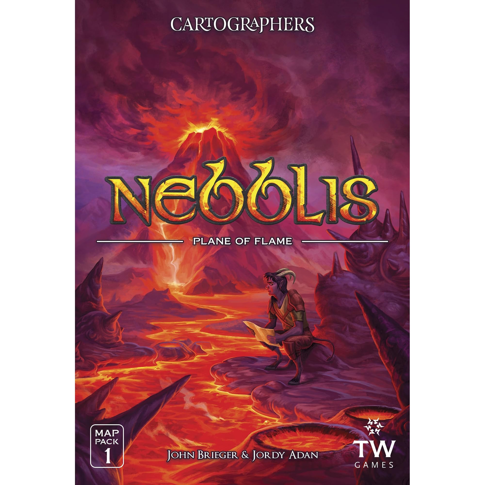 Cartographers Board Game | Award-Winning Game of Map Drawing | Strategy Flip and Write Family Game of Fantasy Cartography | 30-45 Minutes for 1-99 Players Ages 10+ | Thunderworks Games