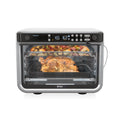 Ninja DT251 Foodi 10-in-1 Smart XL Air Fry Oven, Bake, Broil, Toast, Air Fry, Roast, Digital Toaster, Smart Thermometer, True Surround Convection up to 450°F, includes 6 trays & Recipe Guide, Silver