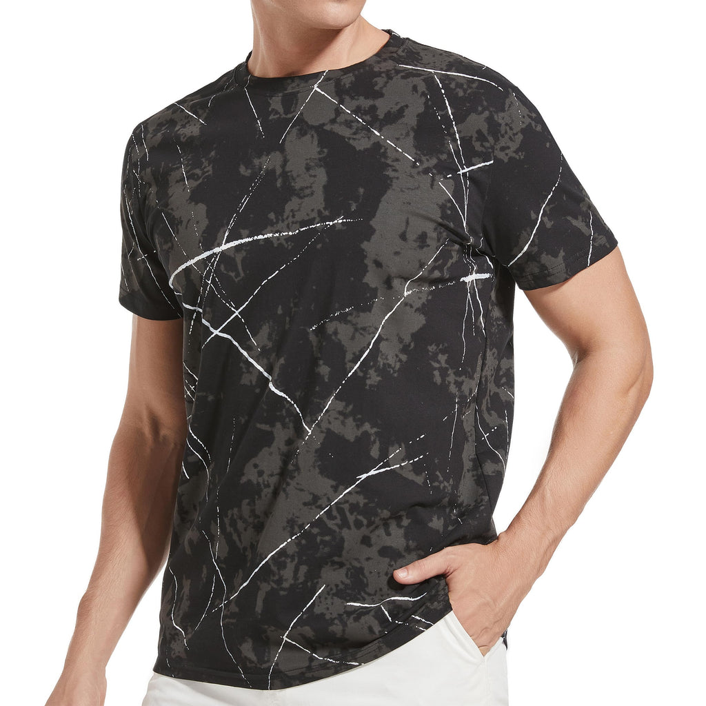 YININF Mens Hipster Hip Hop Short Sleeve Print T-Shirt Shirts Men