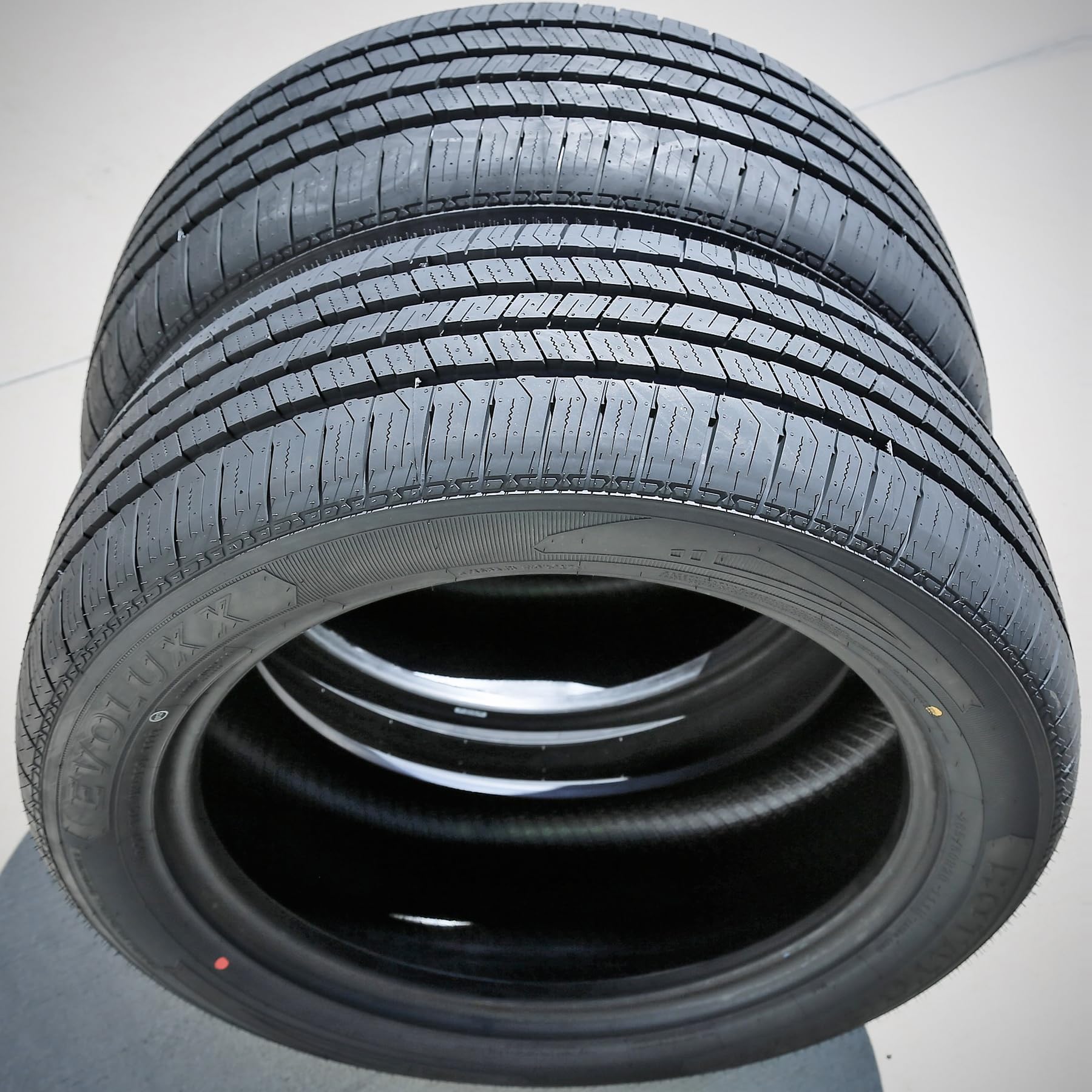 Evoluxx Rotator H/T All-Season Commercial Van Radial Tire-195/75R16 195/75/16 195/75-16 107/105R Load Range D LRD 8-Ply BSW Black Side Wall